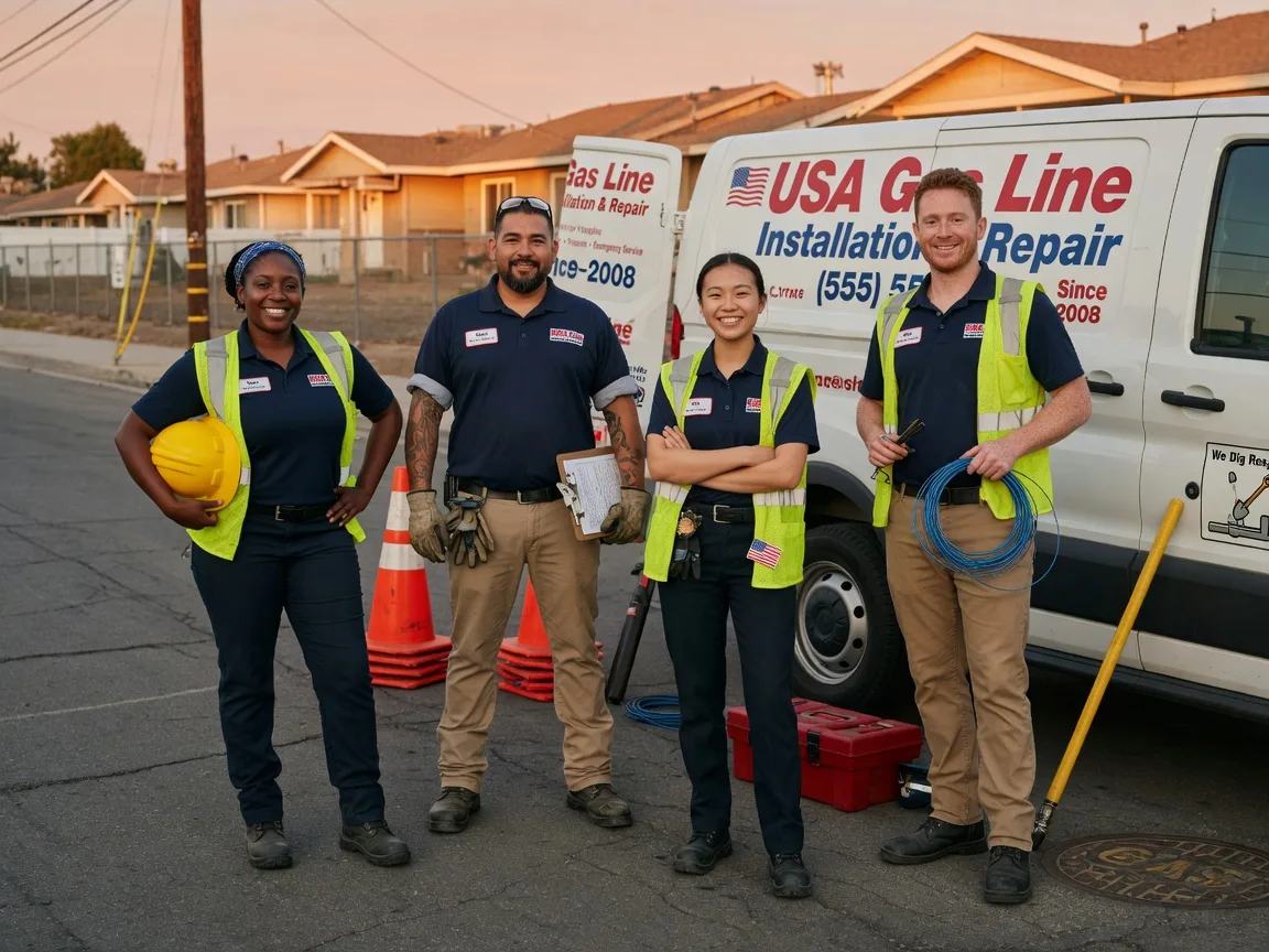 Gas Line Installation company in New Market, MD